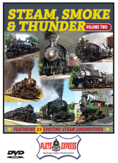 Steam Smoke & Thunder Vol 2 DVD Plets Express 131SST2D 753182981635