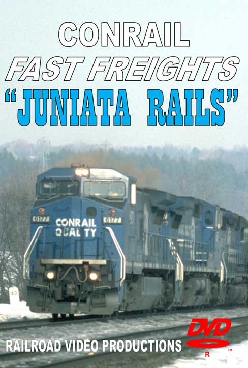 Conrail Fast Freights "Juniata Rails" Railroad Video Productions