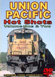 Union Pacific Hot Shots Volume 1 & 2 DVD