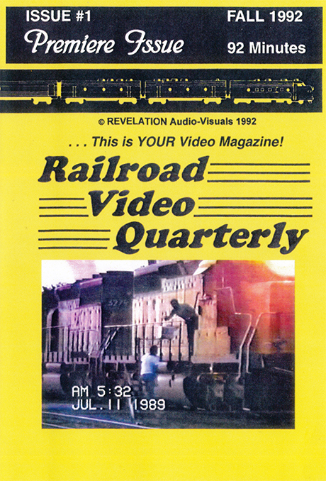 Railroad Video Quarterly Issue 1 Fall 1992 DVD Revelation Video RVQ-Q1
