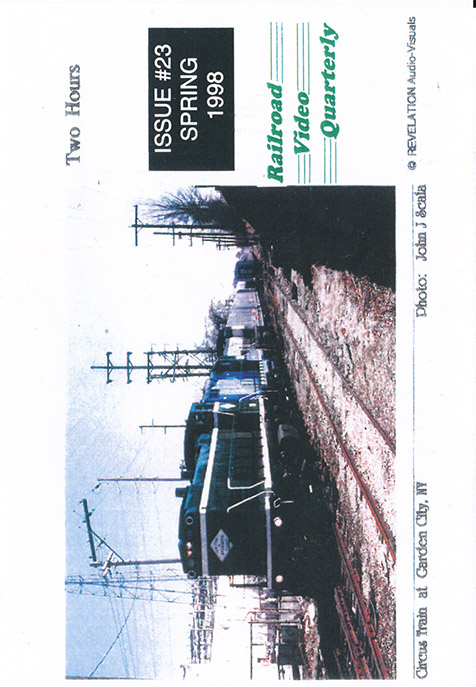 Railroad Video Quarterly Issue 23 Spring 1998 DVD Revelation Video RVQ-Q23