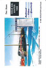 Railroad Video Quarterly Issue 26 Winter 1999 DVD