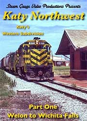 Katy Northwest Western Subdivision Part 1 Welon to Wichita Falls DVD