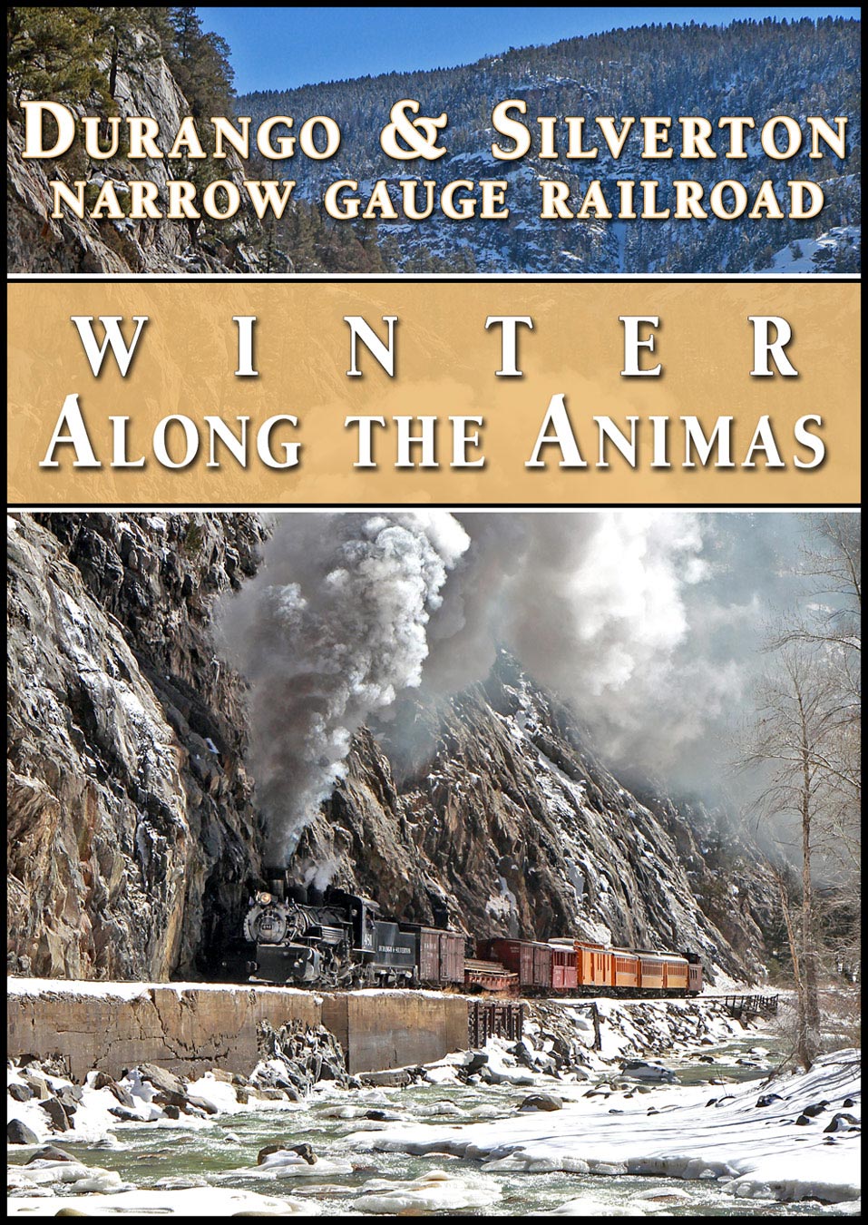 Durango & Silverton Winter Along the Animas DVD Steam Video Productions SVPWAAD