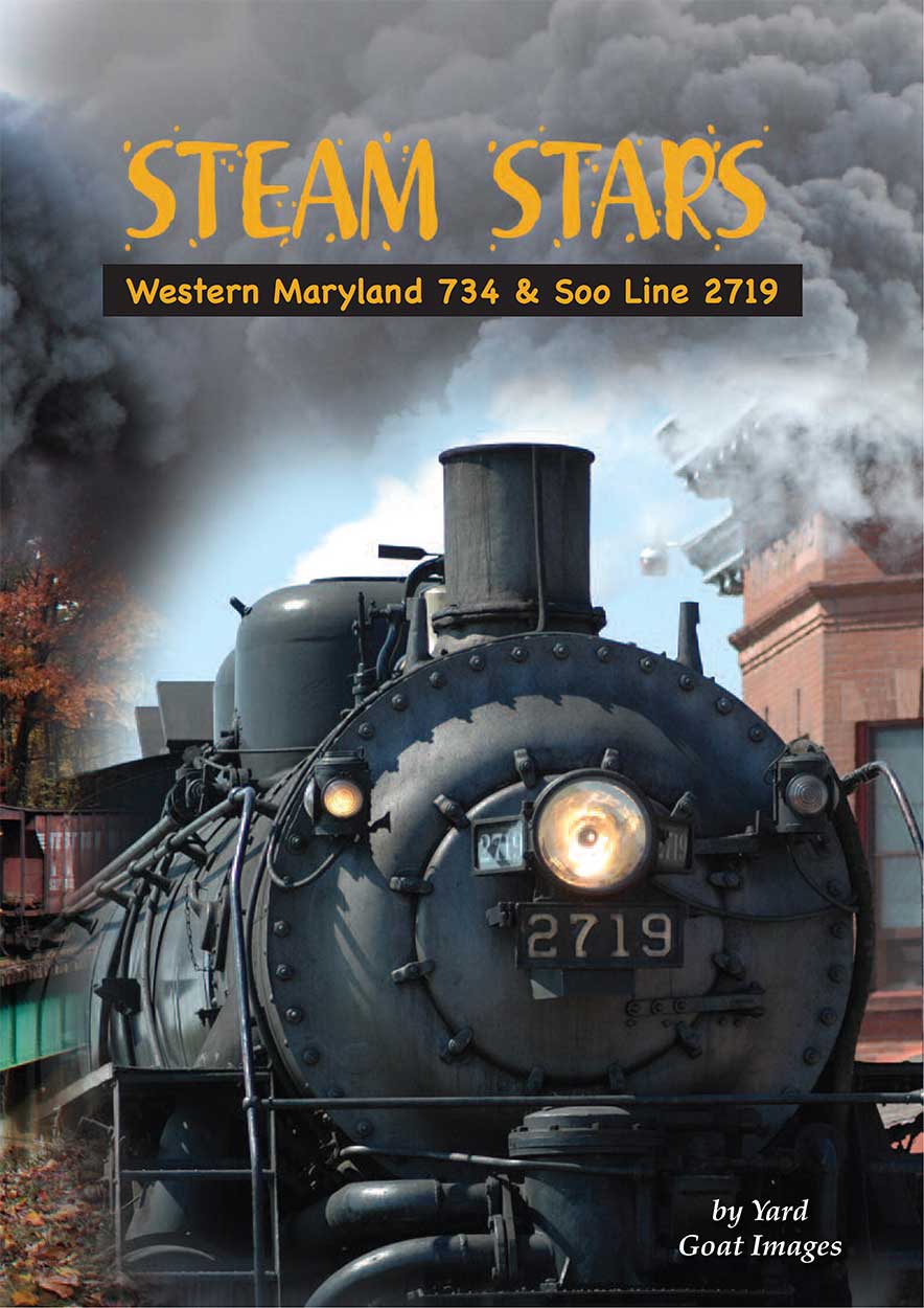 Steam Stars - Western Maryland 734 & Soo Line 2719