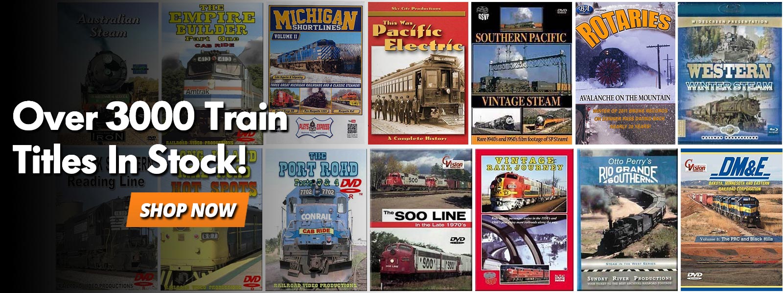 Shop Now At Train Video Depot