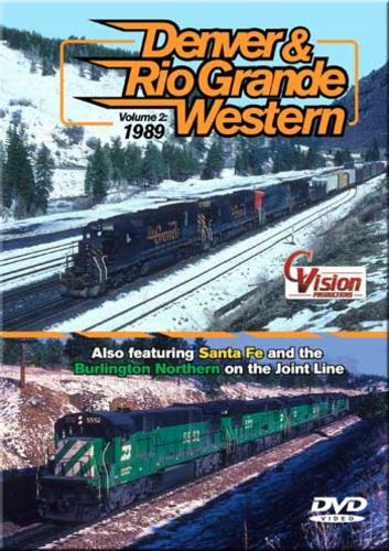 Denver & Rio Grande Western Volume 2 1989 DVD