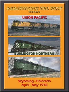 Railfanning the West Vol 2 Wyoming Colorado 1978 DVD