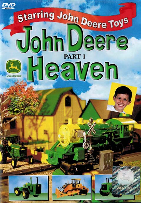 John Deere Heaven Part 1 DVD NEW tractors cars trucks circus trains